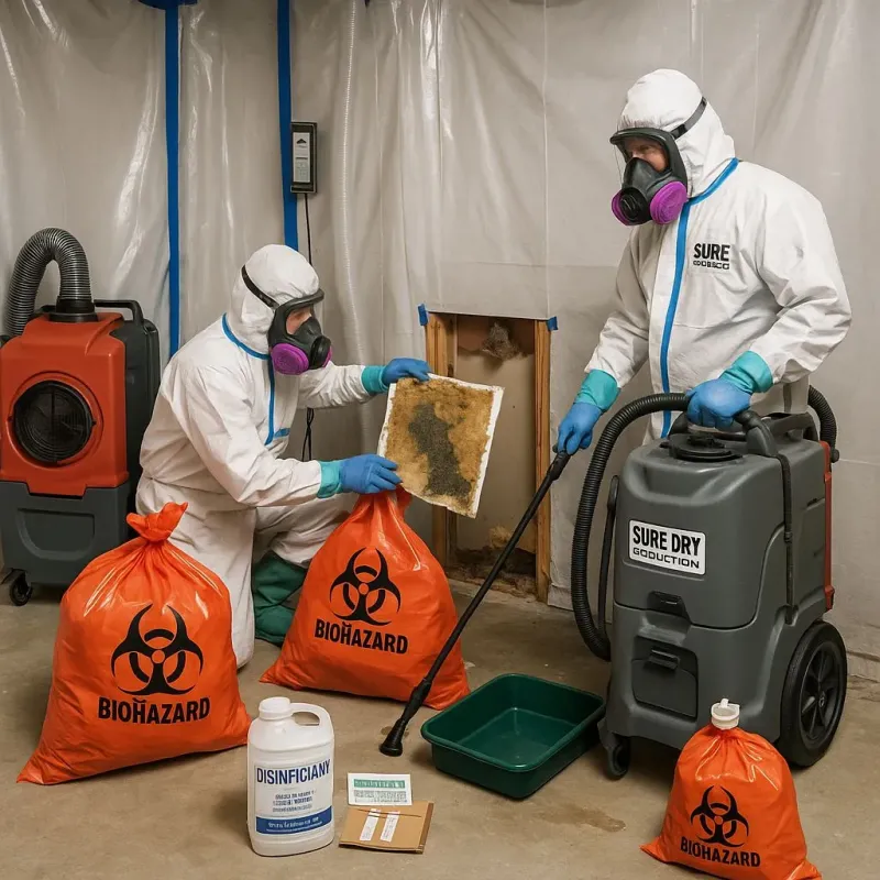 Contaminated Water Handling Protocols process in Whiteside County, IL