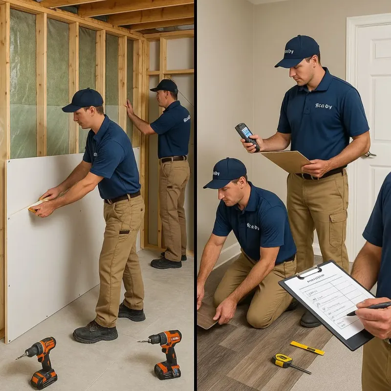 Repairs and Reconstruction process in Whiteside County, IL